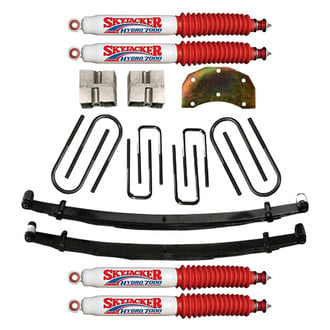 Skyjacker® - 5"-6" x 3.5" Softride™ Front and Rear Suspension Lift Kit