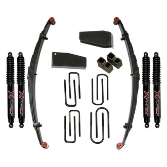 Skyjacker® - 6" x 4.5" Softride™ Front and Rear Suspension Lift Kit