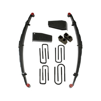 Skyjacker® - 6" x 4.5" Softride™ Front and Rear Suspension Lift Kit