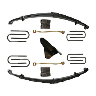 Skyjacker® - 4" Softride™ Front Lifted Leaf Springs