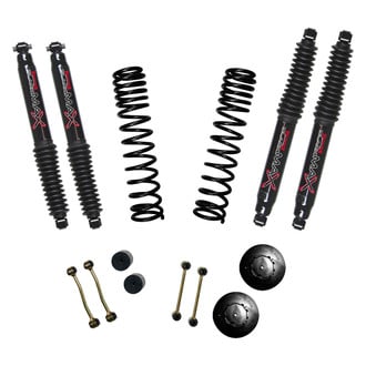 Skyjacker® - 2.5" x 1" Dual Rate Front and Rear Long-Travel Suspension Lift Kit