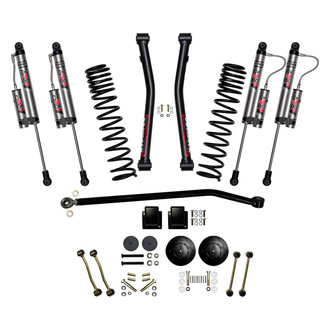 Skyjacker® - 3.5" Dual Rate Front and Rear Long-Travel Coil Spring Lift Kit