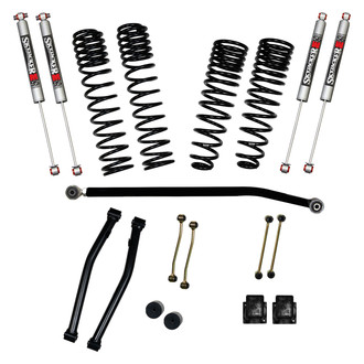 Skyjacker® - 3.5" Dual Rate Front and Rear Long-Travel Suspension Lift Kit