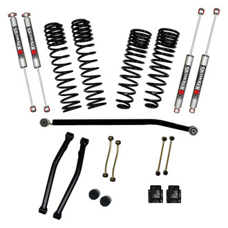 Skyjacker® - 3.5" x 2" Dual Rate Front and Rear Long-Travel Suspension Lift Kit