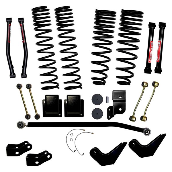 Skyjacker® - Dual Rate Front and Rear Long-Travel Coil Spring Lift Kit