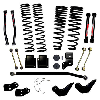 Skyjacker® - 4.5" Dual Rate Front and Rear Long-Travel Coil Spring Lift Kit