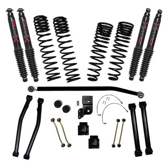Skyjacker® - 4.5" Dual Rate Front and Rear Long-Travel Suspension Lift Kit