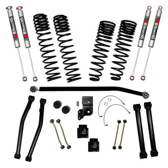 Skyjacker® - 4.5" Dual Rate Front and Rear Long-Travel Suspension Lift Kit