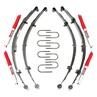 Skyjacker® - 2"-2.5" x 1.5"-2" Softride™ Front and Rear Suspension Lift Kit