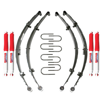 Skyjacker® - 3.5"-4" x 3"-3.5" Softride™ Front and Rear Suspension Lift Kit