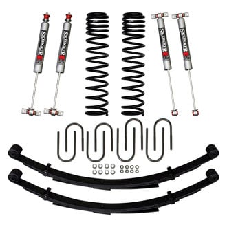 Skyjacker® - 3" Softride™ Leaf Spring System Front and Rear Suspension Lift Kit