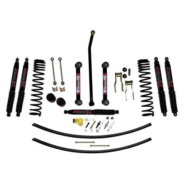 Skyjacker® - Dual Rate Adjustable Front and Rear Long-Travel Suspension Lift Kit