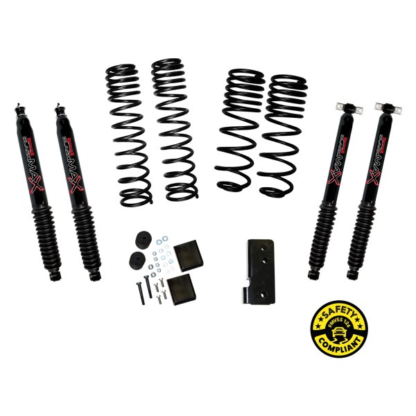 Skyjacker® - Dual Rate Front and Rear Long-Travel Suspension Lift Kit