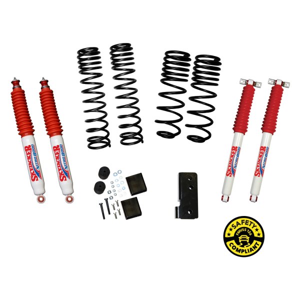 Skyjacker® - Dual Rate Front and Rear Long-Travel Suspension Lift Kit