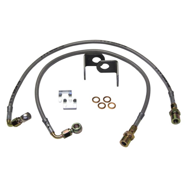 Skyjacker® JKFBL60 - Stainless Steel Front Brake Lines