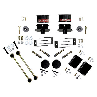 Skyjacker® - 2.5" x 2.5" Aluminum Front and Rear Coil Spacer Lift Kit