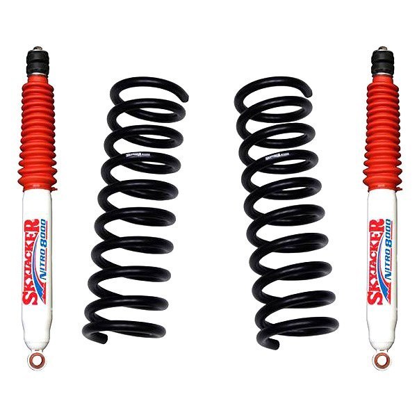 Skyjacker® - Front Leveling Coil Spring Kit with Shock Absorbers