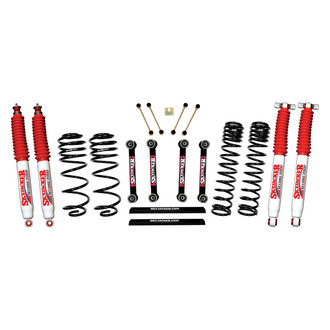 Skyjacker® - 4" Long-Travel Series Front and Rear Long-Travel Suspension Lift Kit