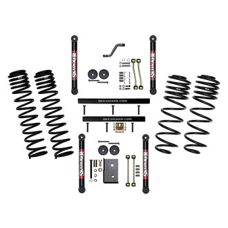Skyjacker® - 4" Dual Rate Front and Rear Long-Travel Coil Spring Lift Kit