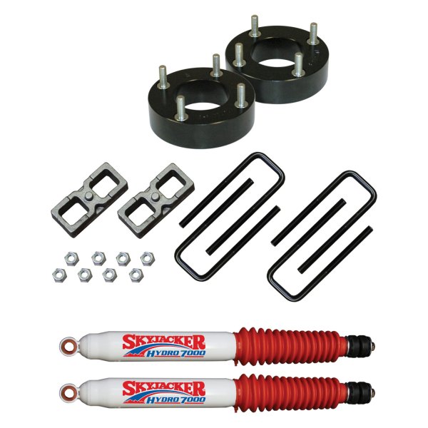 Skyjacker® - Aluminum Front and Rear Coil Spacer Lift Kit
