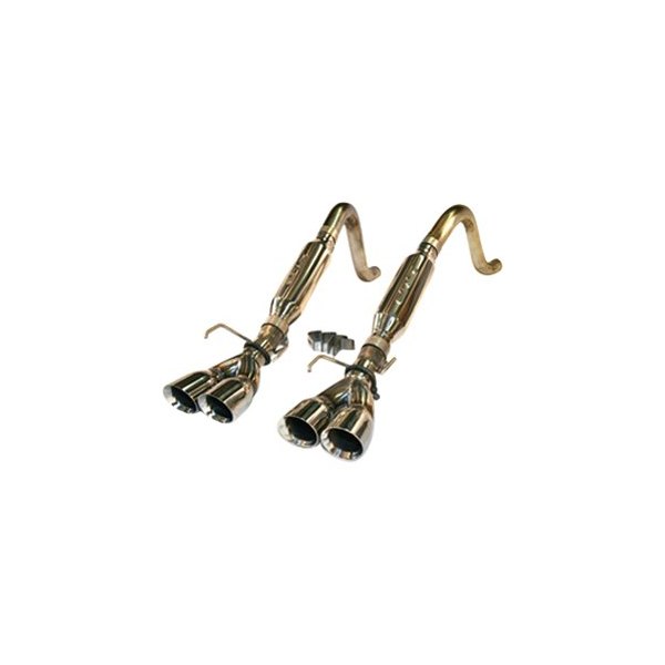 SLP® - Loud Mouth II™ Stainless Steel Axle-Back Exhaust System, Chevy Corvette