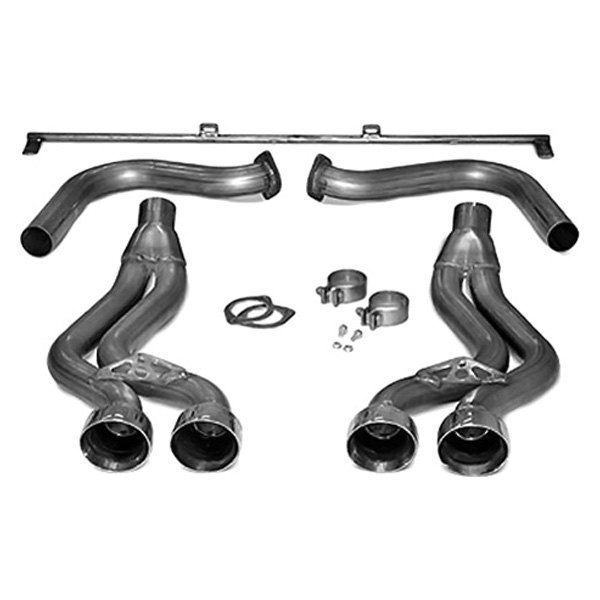 SLP® - Loud Mouth™ 304 SS Axle-Back Exhaust System, Chevy Corvette