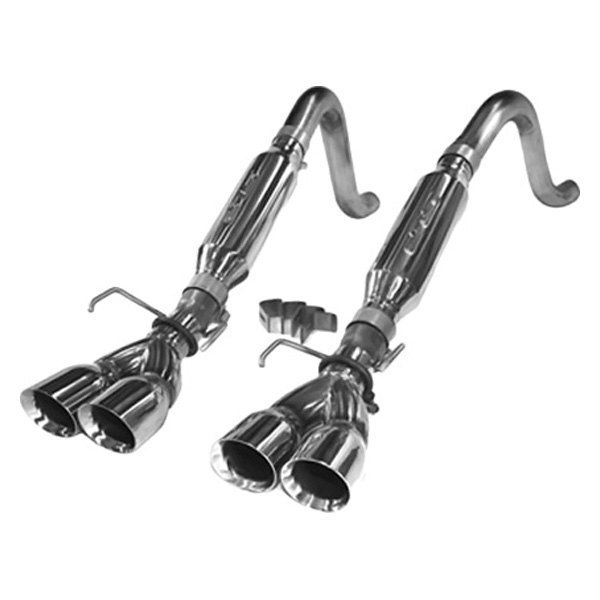 SLP® - Loud Mouth™ Stainless Steel Axle-Back Exhaust System, Chevy Corvette