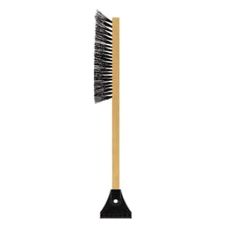 SM Arnold® - 24" Wood Handle Snow Brush with Scraper