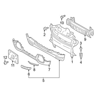 Smart OE - Front Bumper & Grille - Bumper & Components (Passion Cabrio / Pure)