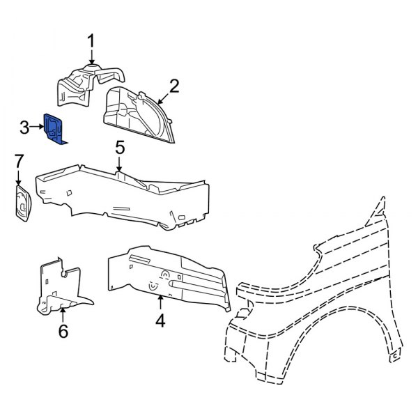 Fender Rail Mount Plate