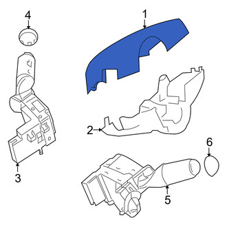 Smart OE - Upper Steering Column Cover