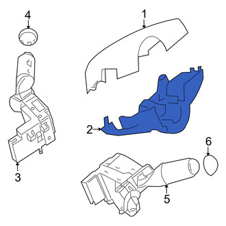 Smart OE - Lower Steering Column Cover