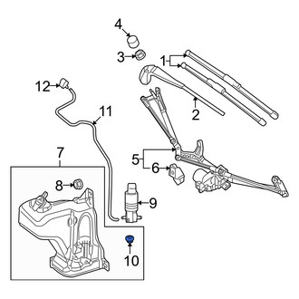 Smart OE - Windshield Washer Pump Grommet