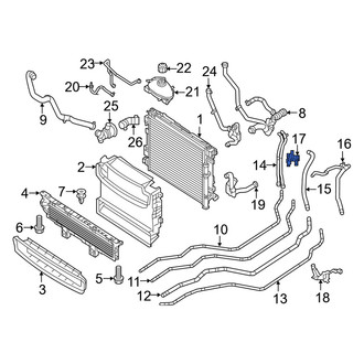 Smart Car Fortwo Radiator Hoses & Clamps | Lower, Upper — CARiD.com