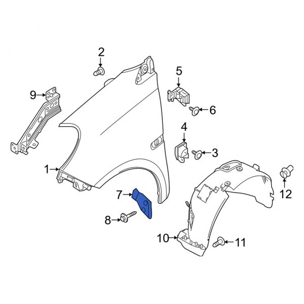 Fender Reinforcement Bar