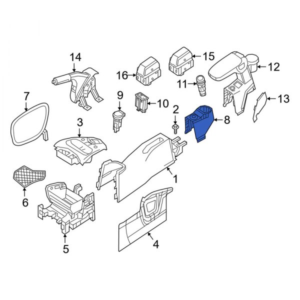 Console Cup Holder