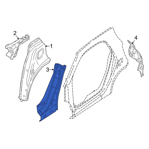 Quarter Panel Reinforcement