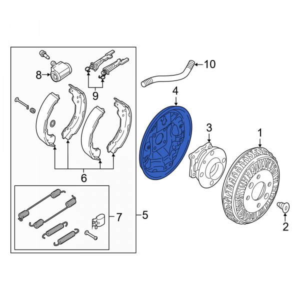 Brake Backing Plate