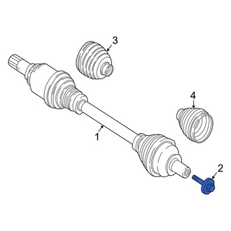 Smart OE - Drive Axle Shaft Bolt