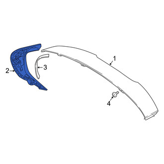 Smart OE - Rear Left Lower Spoiler