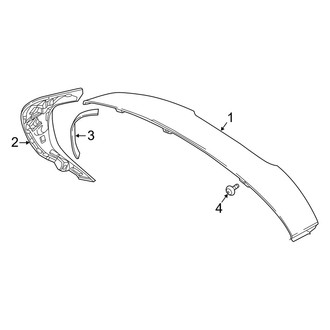 Smart OE - Lift Gate - Spoiler (Gas)