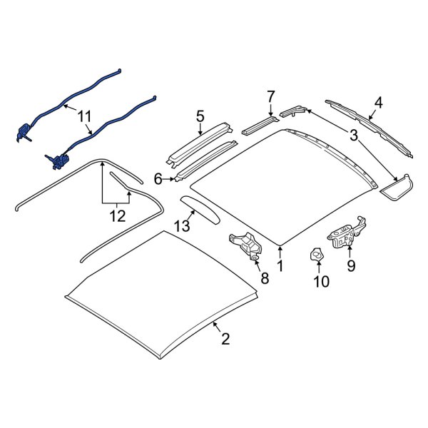 Convertible Top Latch