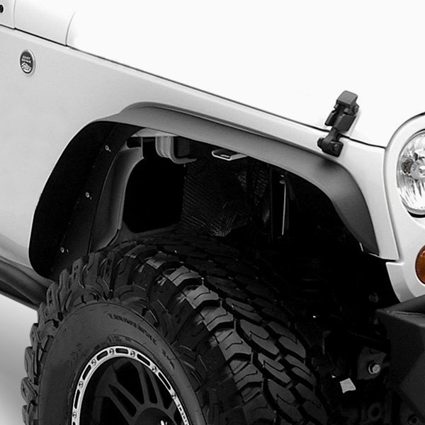 Smittybilt® - XRC Textured Black Front and Rear Fender Flares