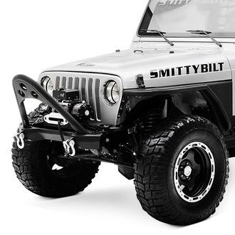 Smittybilt® - SRC Stubby Front Winch HD Bumper with Stinger