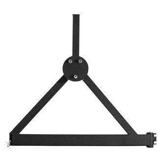 Smittybilt® - SRC Classic Black Tire Carrier