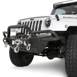 Smittybilt® - SRC Gen2 Full Width Front Winch HD Bumper with Pre-Runner Guard