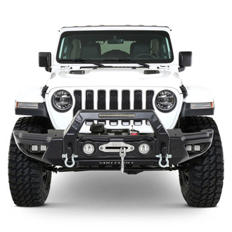 Smittybilt® - Stryker Black Powder Coated Front Bumper Wings
