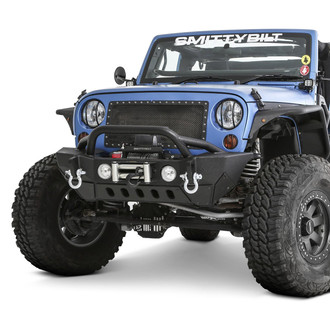 Smittybilt® - XRC Gen2 Mid Width Front HD Winch Bumper with Pre-Runner Guard