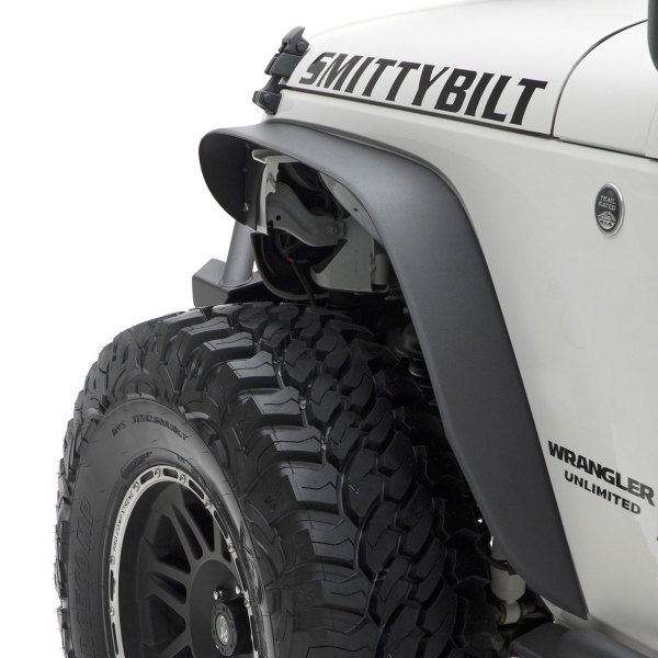  Smittybilt® - XRC Textured Black Front and Rear Fender Flares Kit