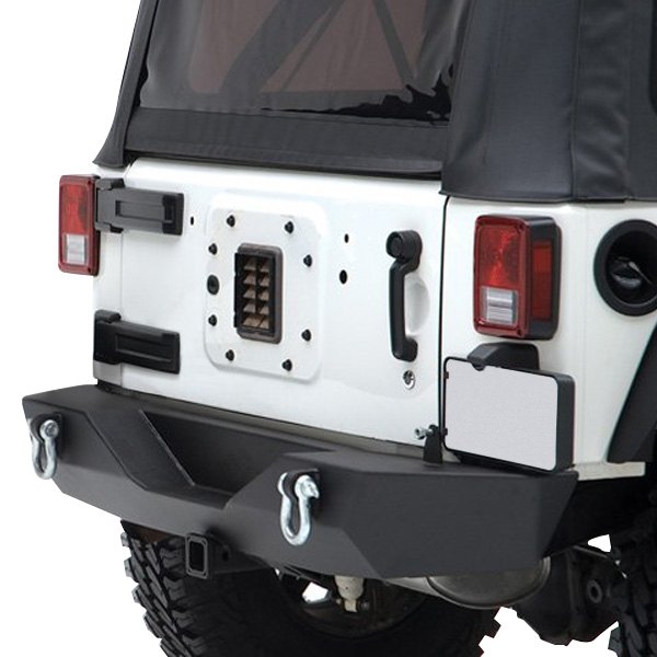 Smittybilt® - XRC Armor Full Width Rear HD Textured Black Bumper